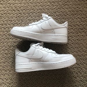 NIKE Air Force 1 - WORN ONCE (size 7)